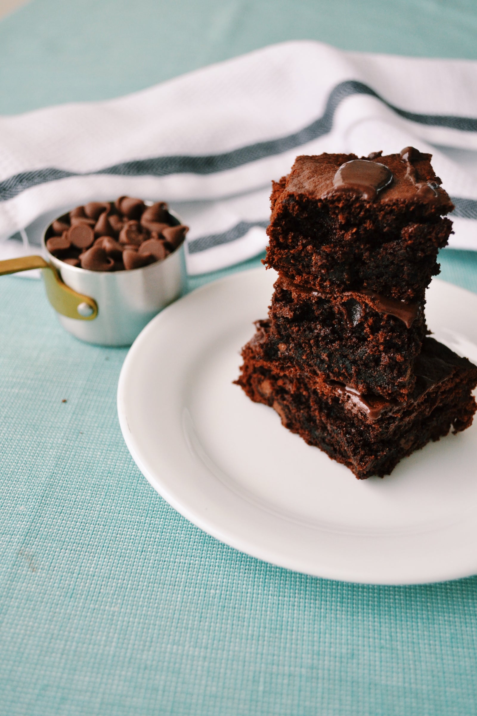 Gluten-Free Tahini Brownies
