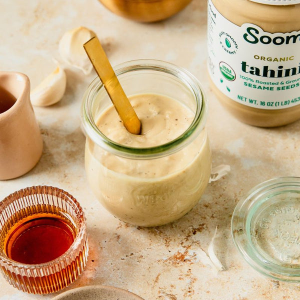 Maple Dijon Tahini Dressing - Soom Foods
