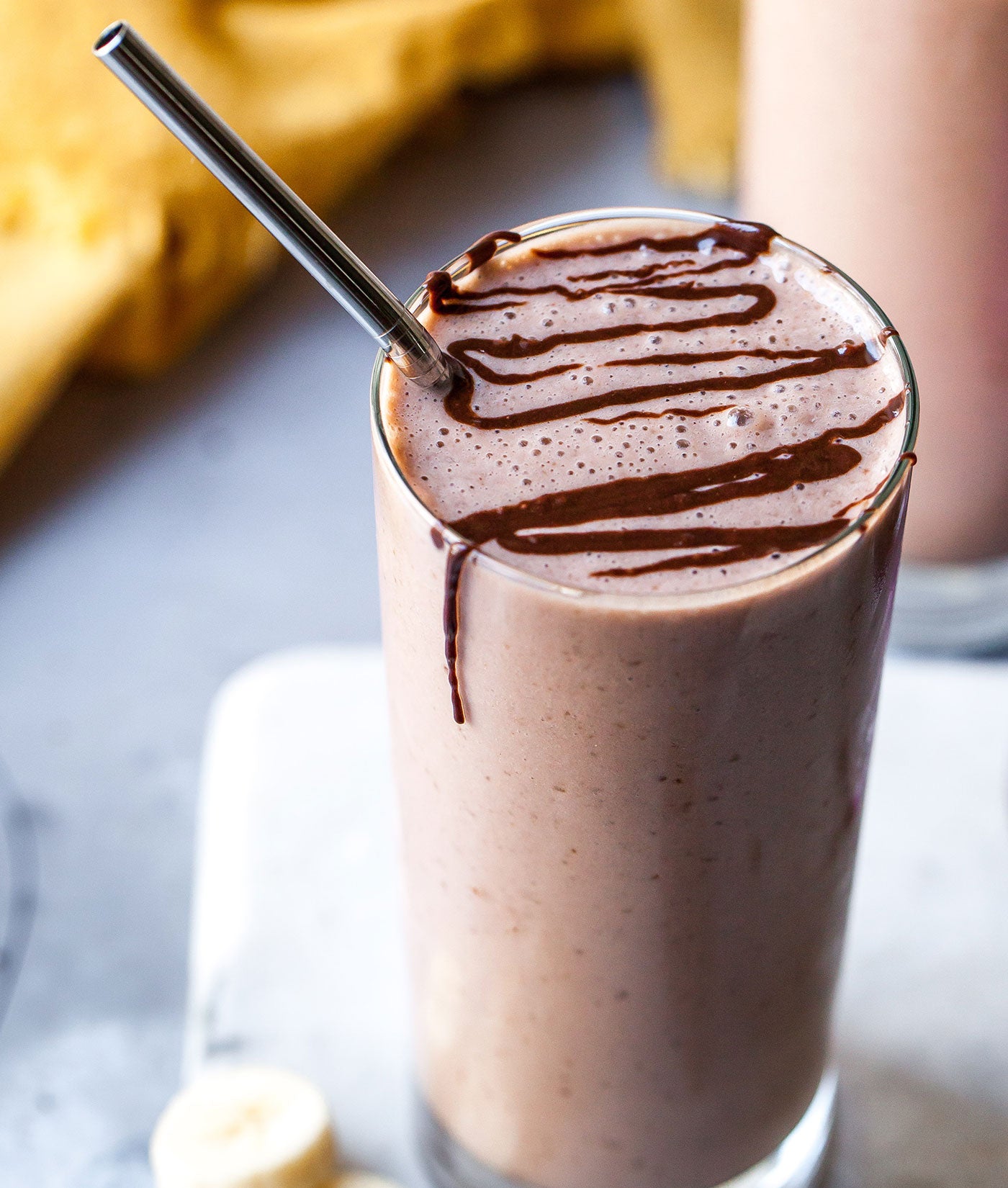 Chocolate Tahini Smoothie 