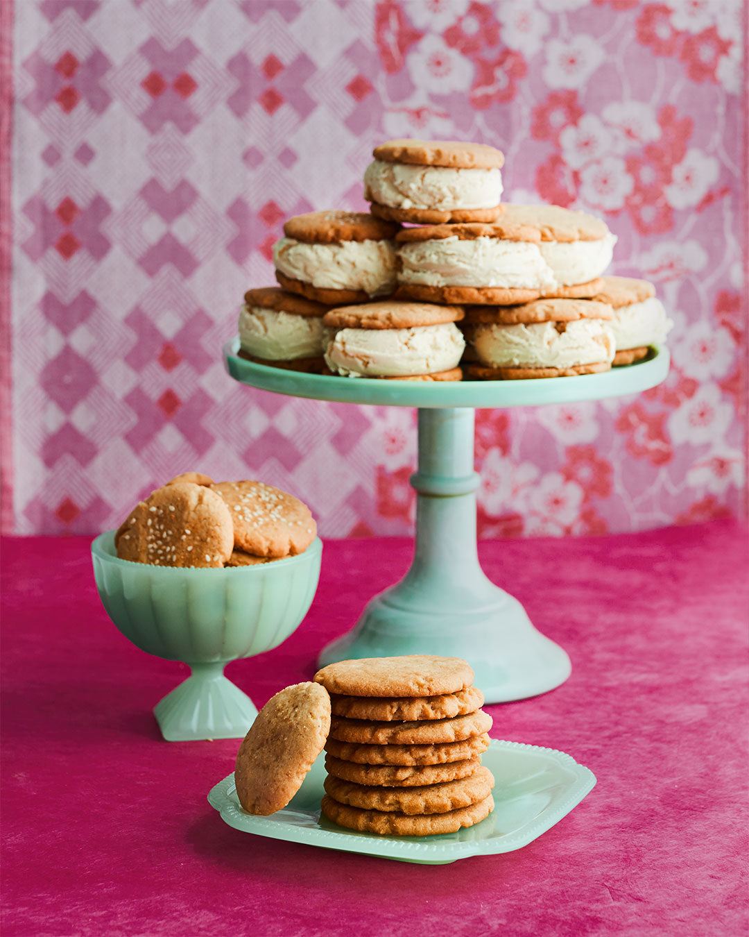 Tahini Sugar Cookies