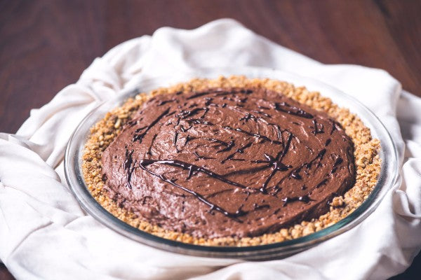 No-Bake Chocolate Pretzel Pie