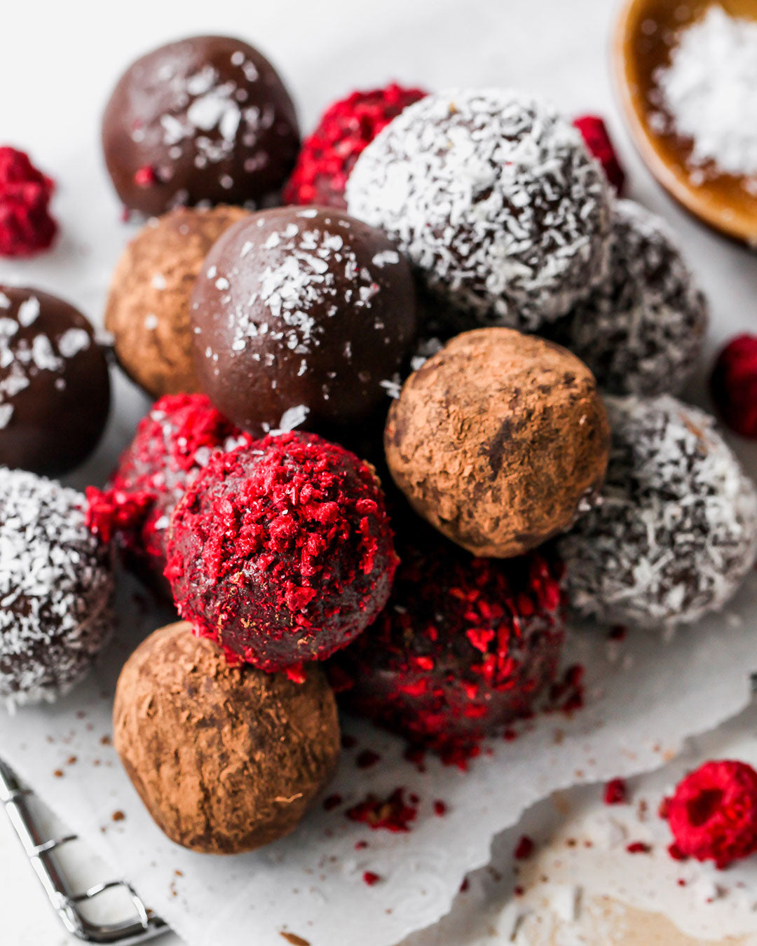 World's Easiest Chocolate Truffles