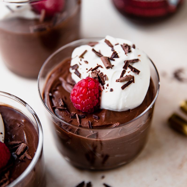 Vegan Dark Chocolate Espresso Mousse
