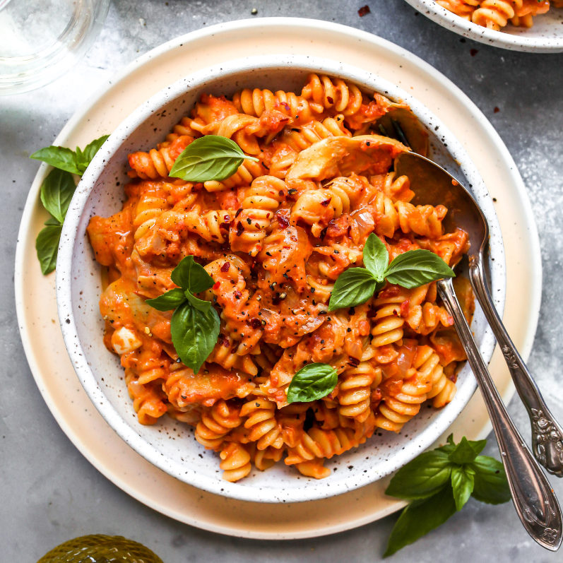 Vegan Tahini Rotina Alla Vodka