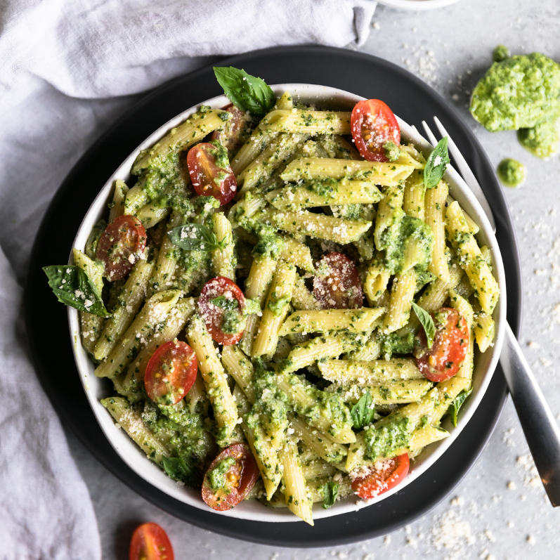 Tahini Pesto Pasta