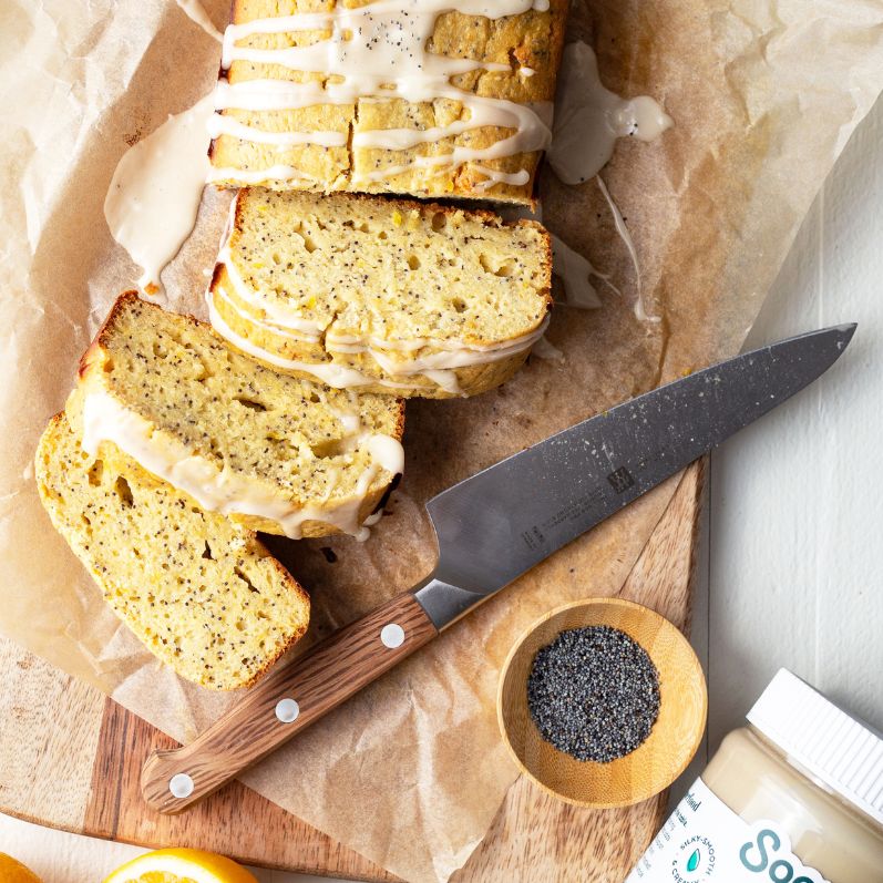 Gluten-Free Lemon Poppy Loaf