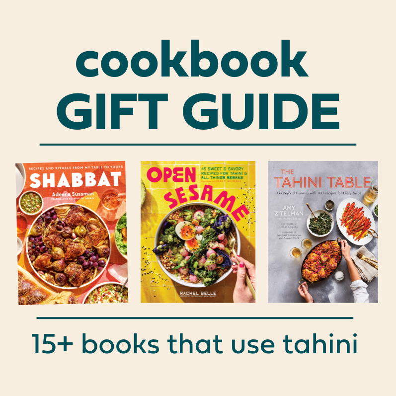 Cookbook Gift Guide: 15+ Books That Use Tahini