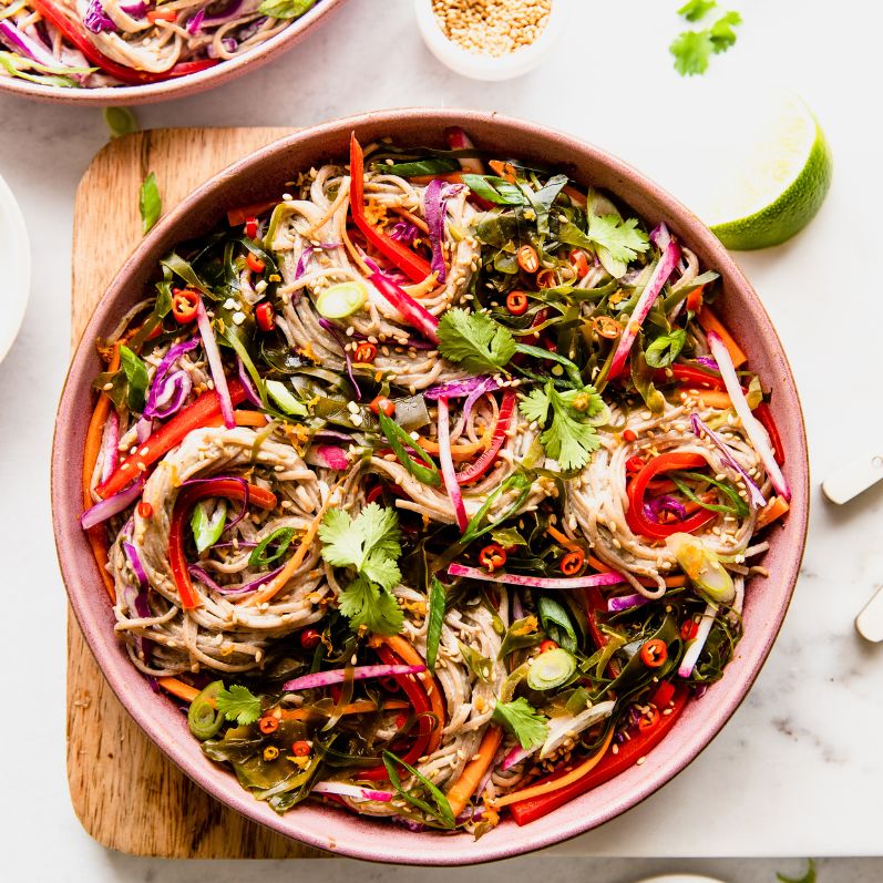 Kelp Sesame Soba Noodles