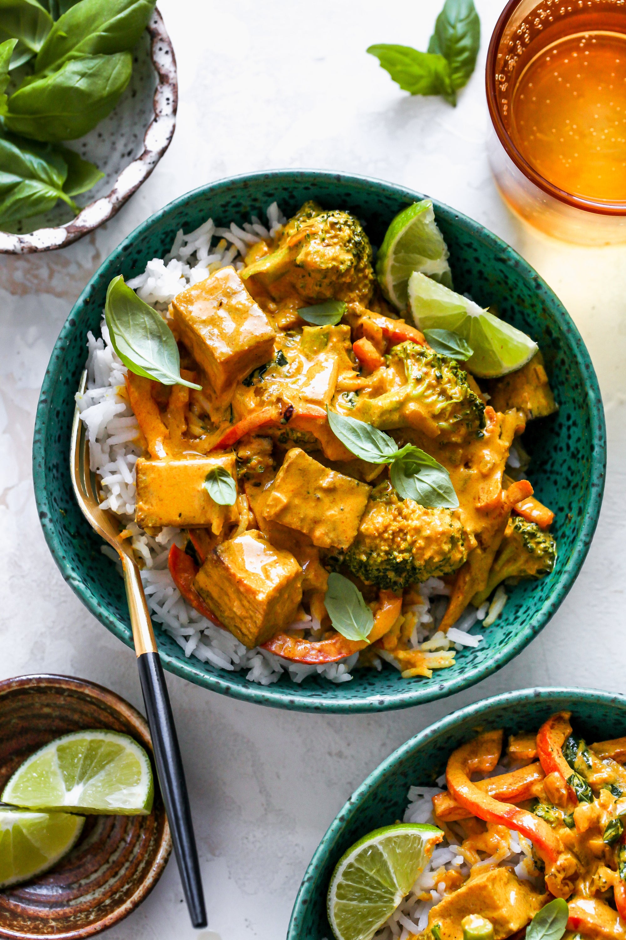 Thai Inspired Coconut Tofu Curry