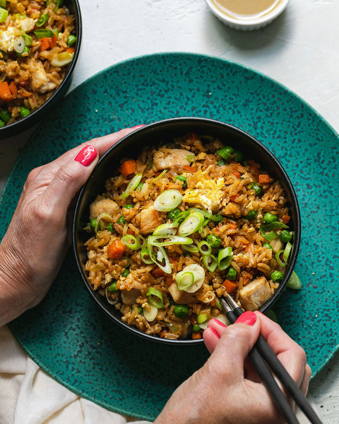 Tahini Fried Rice