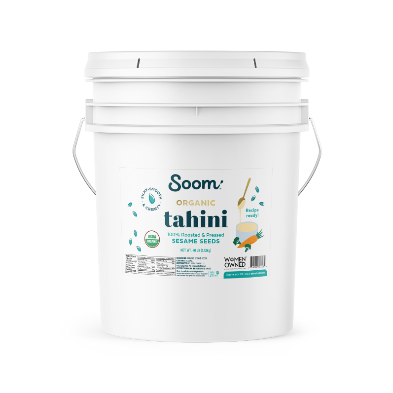 40# Bucket - Organic Tahini (Donation Only)