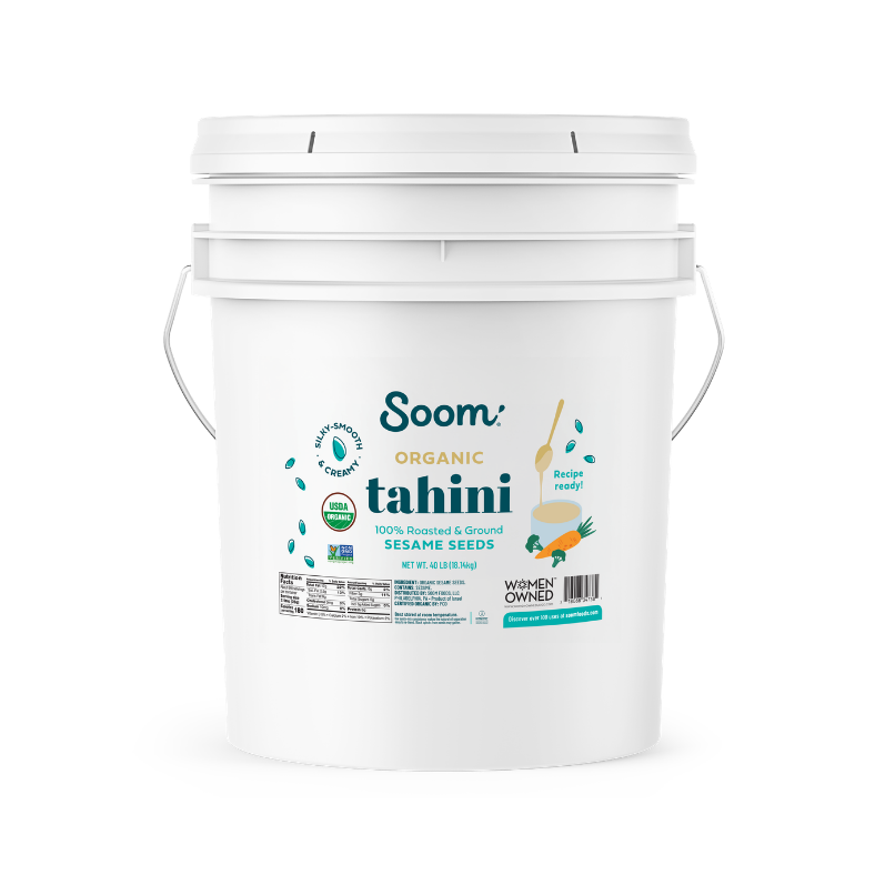 Organic Tahini Bulk 40lb Bucket