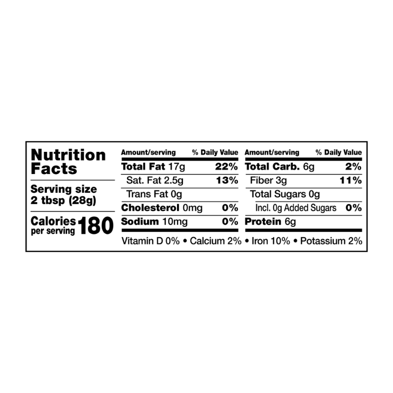 16oz Organic Tahini