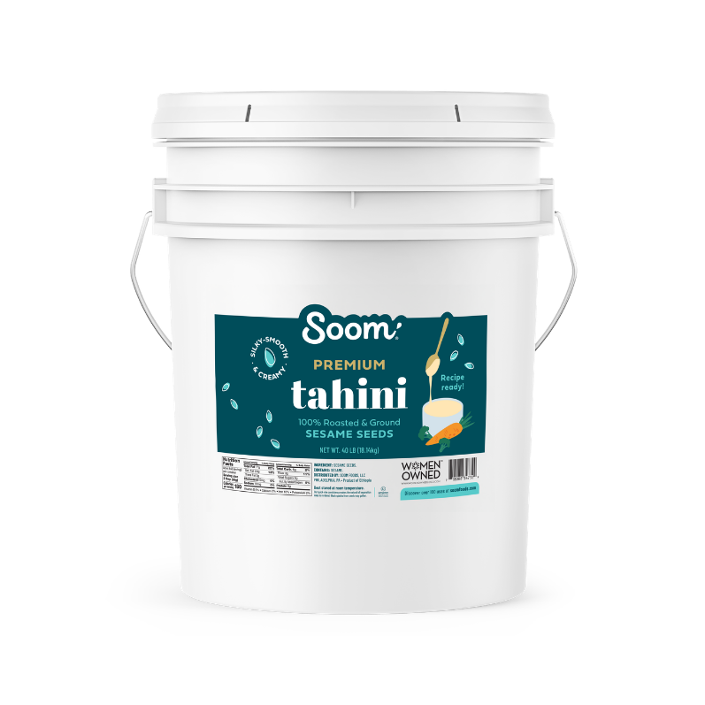 Premium Tahini Bulk 40lb Bucket