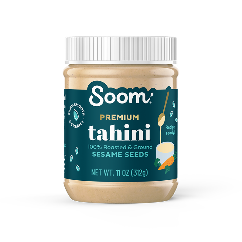 jar of Soom premium tahini